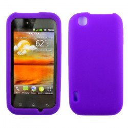 LG Maxx MyTouch Silicone (Purple)